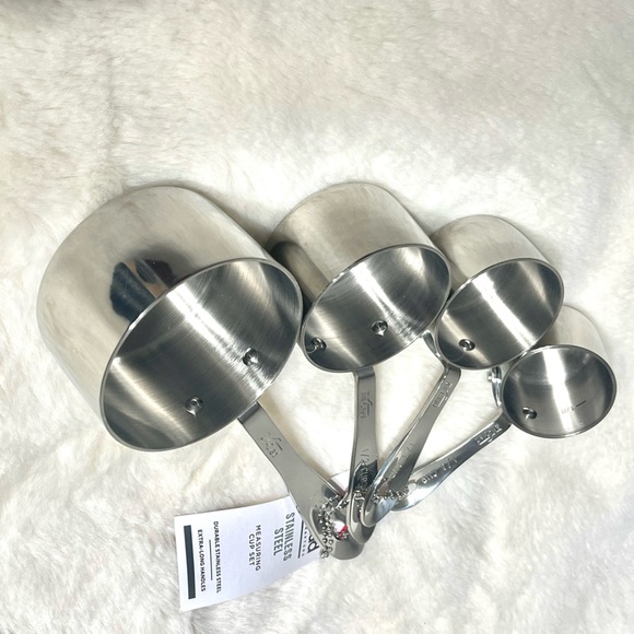 All-Clad Stainless-Steel Measuring Cups set - Picture 1 of 2